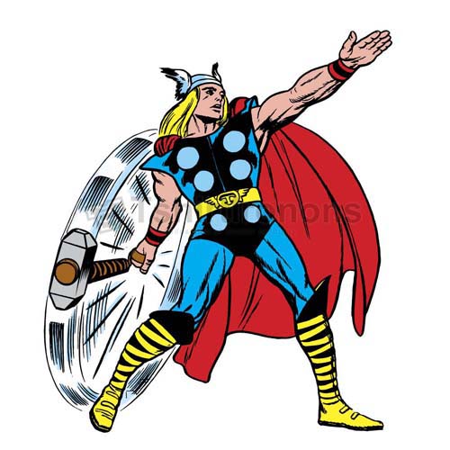 Thor T-shirts Iron On Transfers N4698 - Click Image to Close